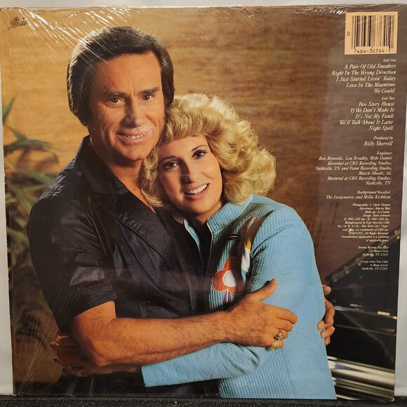 George Jones And Tammy Wynette – Together Again (1980) Vinyl LP - Picture 2 of 2